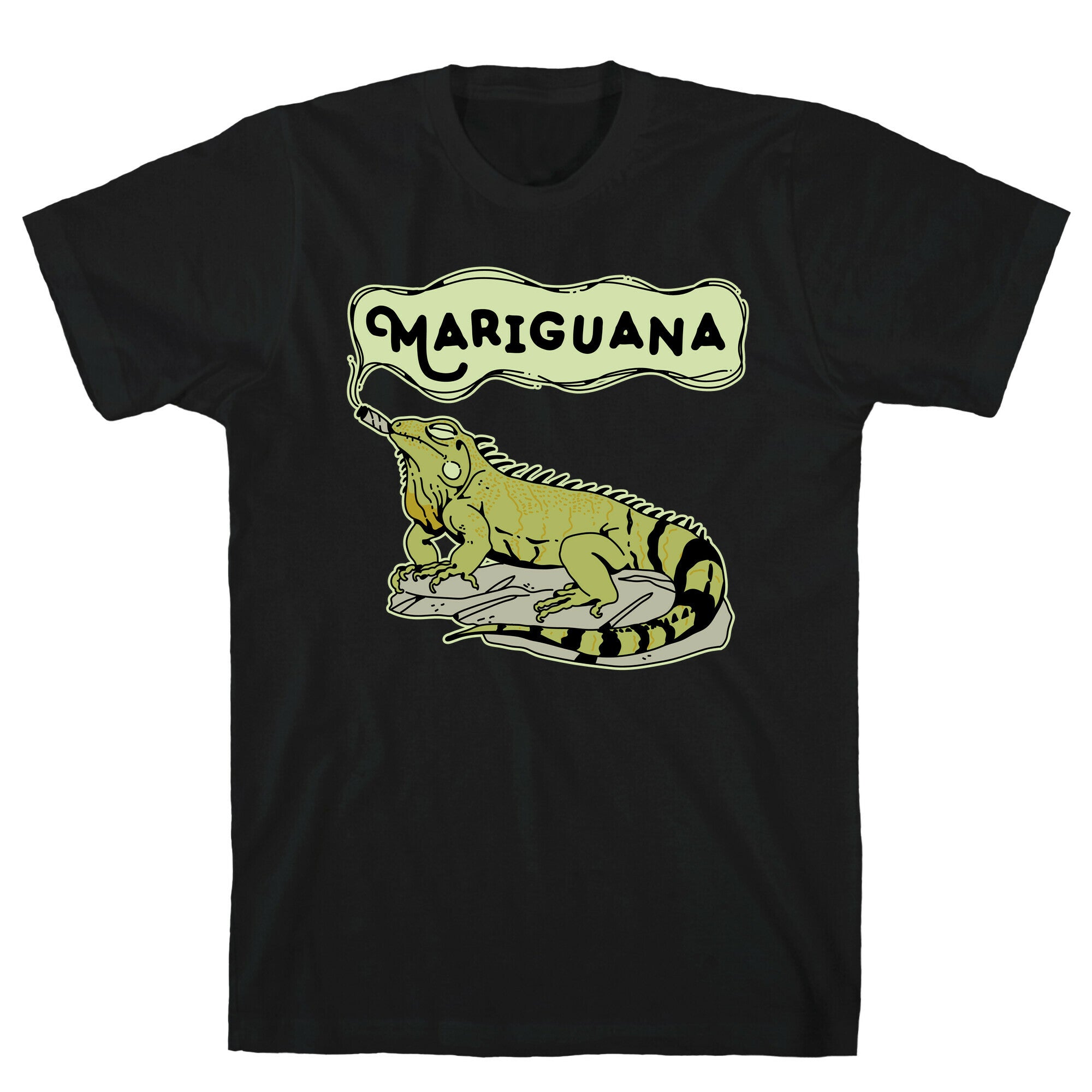 Mariguana Marijuana Iguana T-Shirt